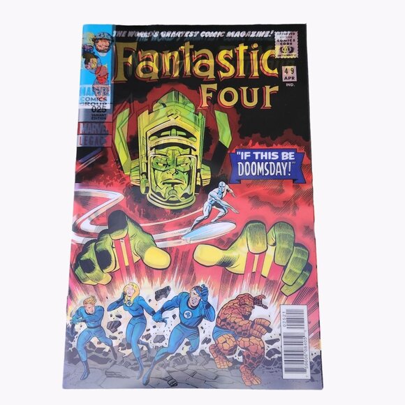 Moon Girl Devil Dinosaur #25 Fantastic Four #49 Homage Lenticular Bagged Boarded - Picture 1 of 3